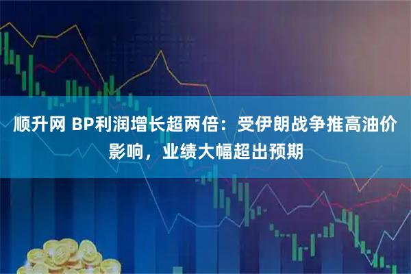 顺升网 BP利润增长超两倍：受伊朗战争推高油价影响，业绩大幅超出预期